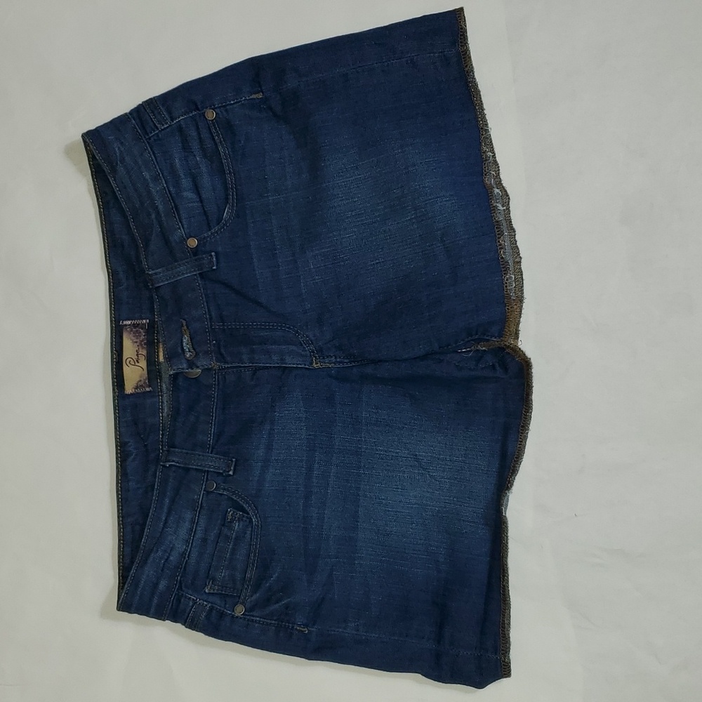 Paige Denim Stretch Shorts Size 25 Summer Festival